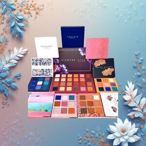 5 Eyeshadow Palettes Collection Macaria Beauty